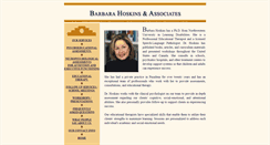 Desktop Screenshot of barbarahoskins.com