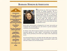 Tablet Screenshot of barbarahoskins.com